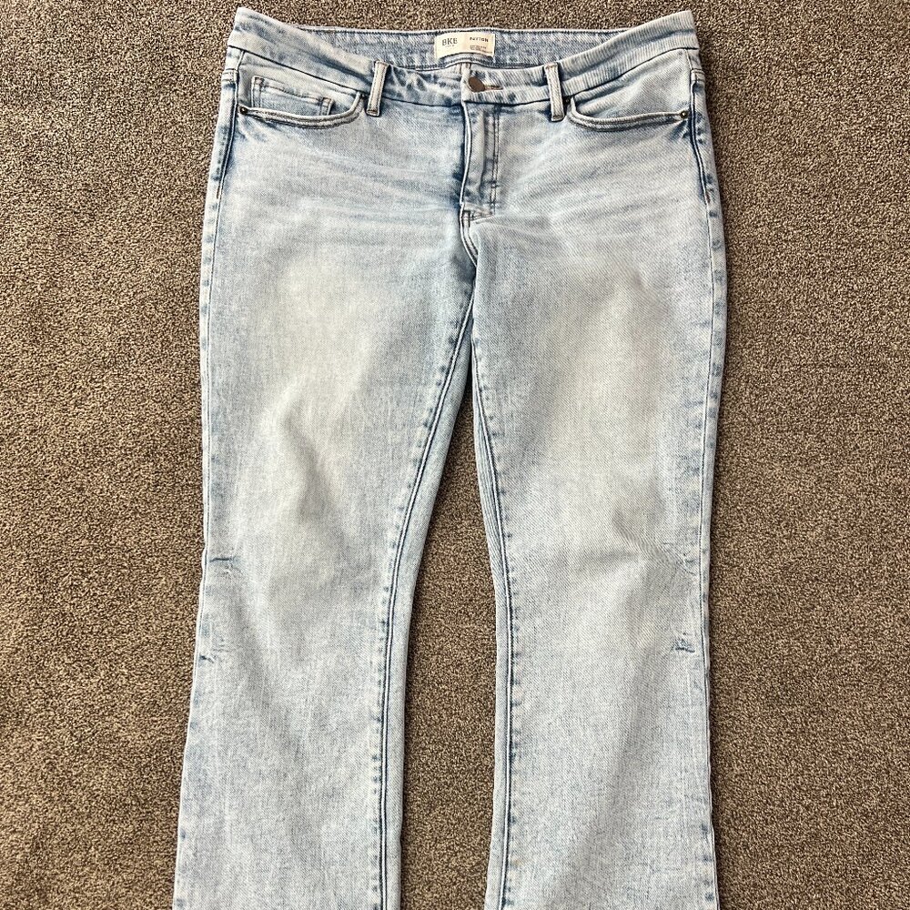 BKE Payton Universal Fit mid-Rise. Tailored Bootcut